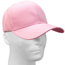 Load image into Gallery viewer, 12-Pack Baseball Dad Cap Velcro Strap Adjustable Size - Pink
