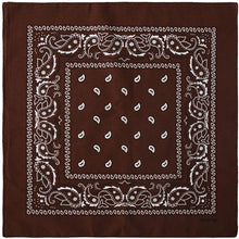 Load image into Gallery viewer, 12-Pack Bandana Headband - Brown
