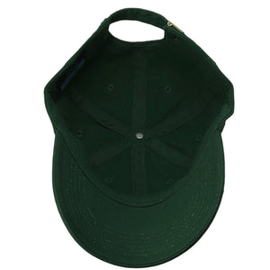 Classic Baseball Cap Soft Cotton Adjustable Size - Hunter Green