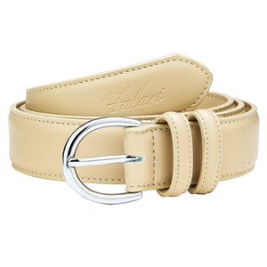 Falari Women Genuine Leather Belt Fashion Dress Belt With Single Prong Buckle 6028 Part 1