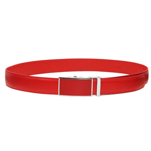Falari Men Leather Ratchet Dress Belt